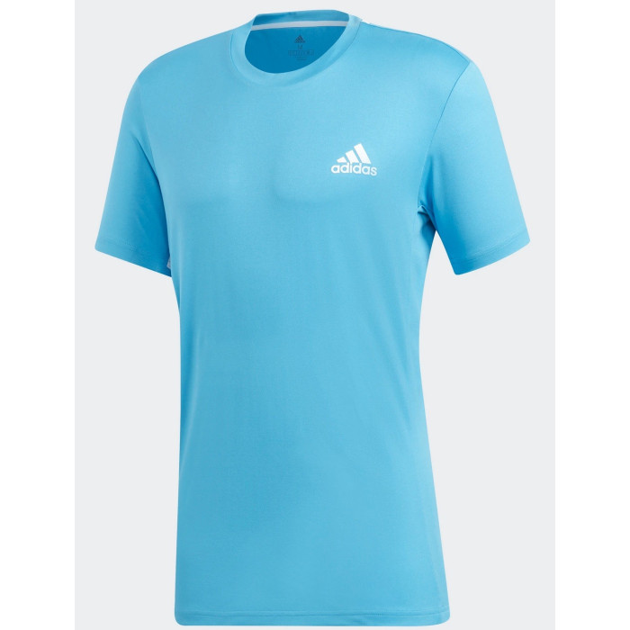 Adidas Escouade T-shirt Enfant PE19 - noir, bleu turquoise