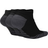 Nike Everyday Max Cushioned x3 Chaussettes Invisible - noir gris