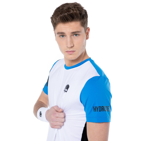 Hydrogen Tech Camo T-shirt Blanc Bleu AH21 - bleu foncé