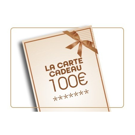 Chèque cadeau de 100€ - 