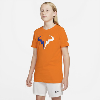 Nike Court Drifit Rafa T-shirt Enfant Printemps 2022 - orange
