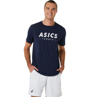 Asics T-Shirt Graphic Homme Bleu PE24