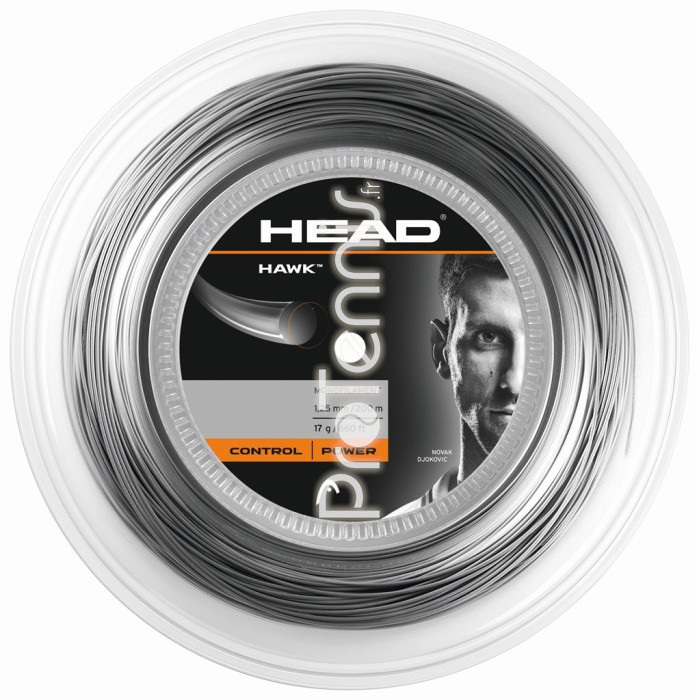 HEAD HAWK GRIS 125 BOBINE 200m - 
