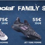 La Babolat Family Store, des chaussures de tennis pour toute la famille.