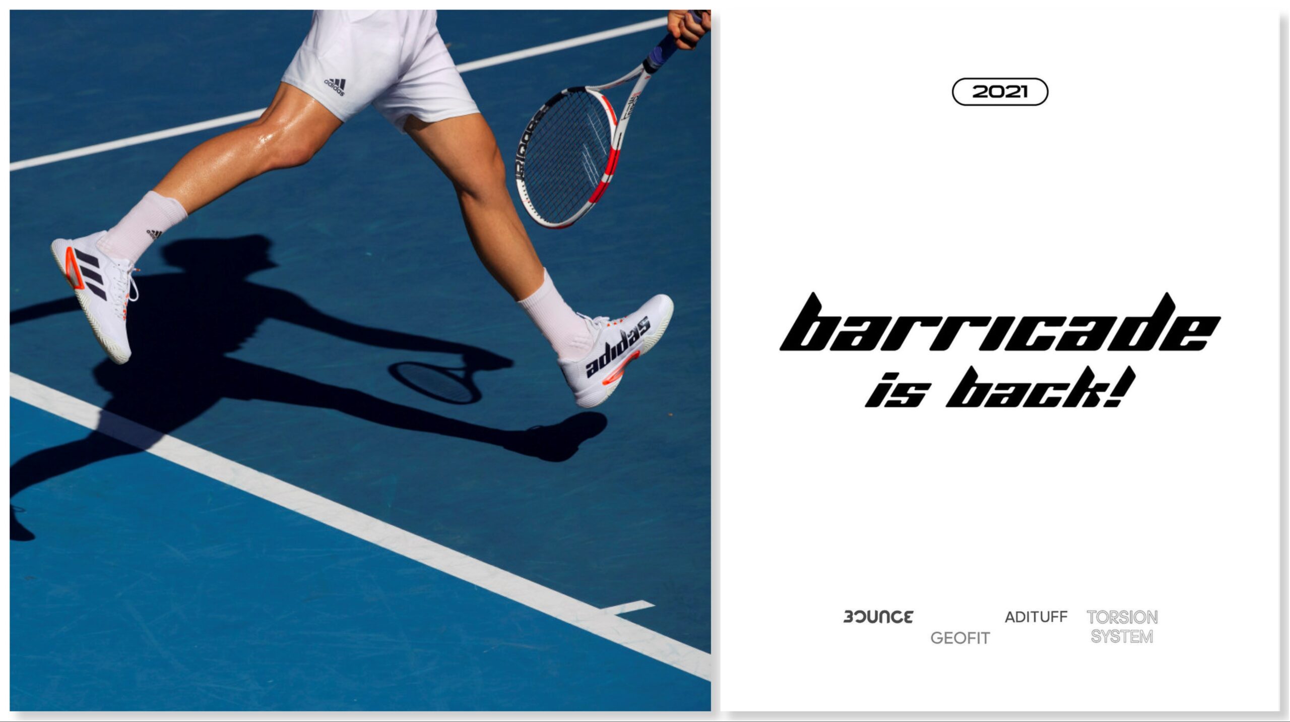 nouvelle collection Adidas Tennis