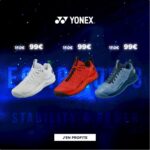 Offre exclusive sur les chaussures Eclipsion 3 de Yonex.