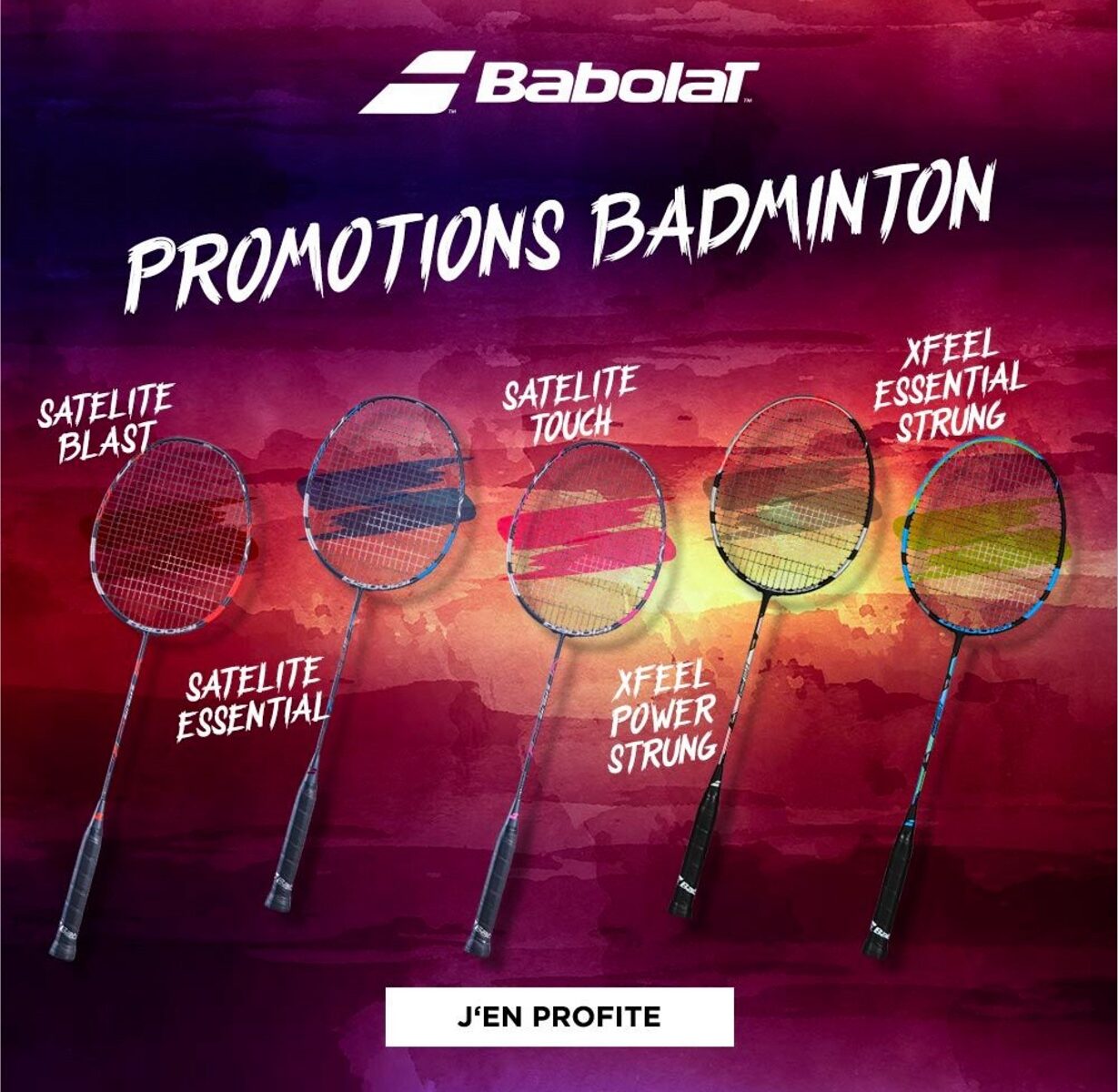 nouvelle collection raquettes badminton babolat sur protennis