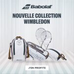 Babolat célèbre le tournoi de Wimbledon 2022.