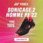 L'avis de votre conseiller sur les nouvelles chaussures Yonex E22.
