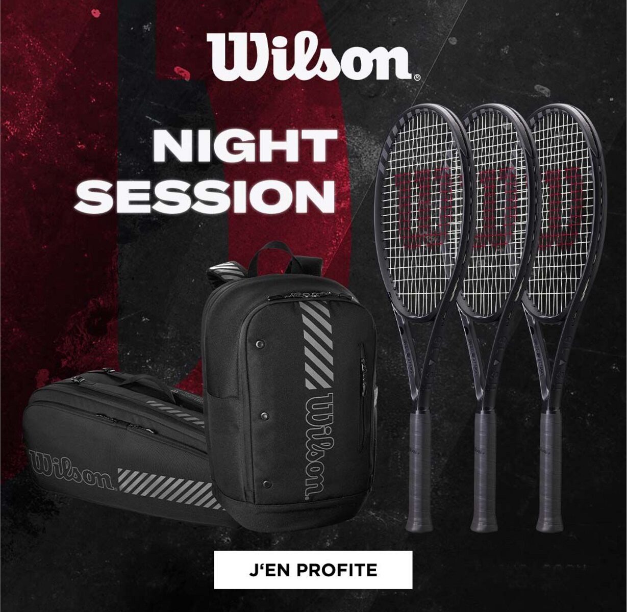 night session Wilson sur protennis