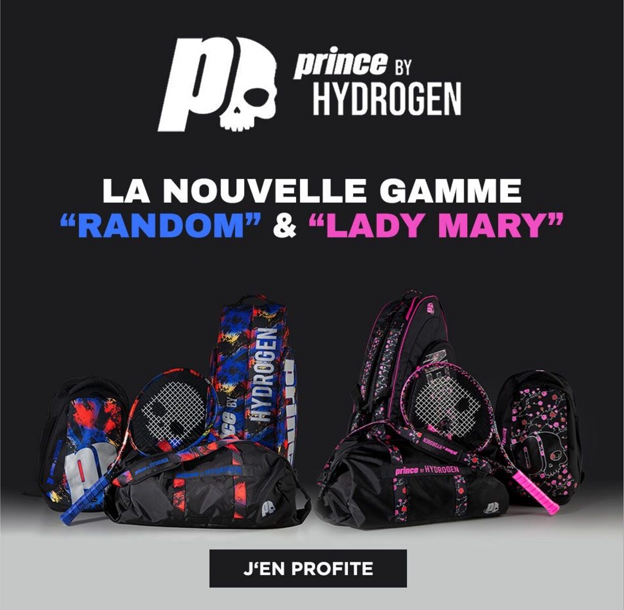 nouvelle collaboration Prince by Hydrogen sur Protennis