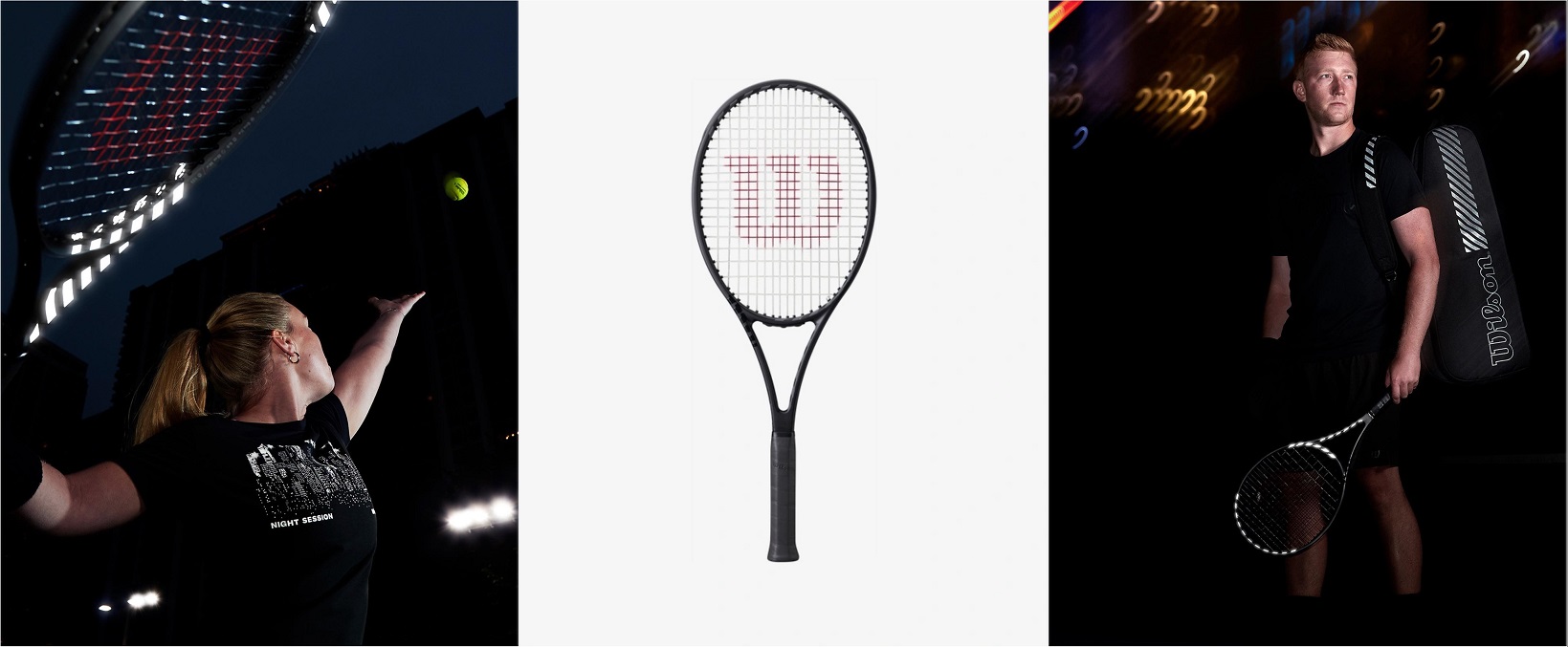 gamme night session wilson sur protennis
